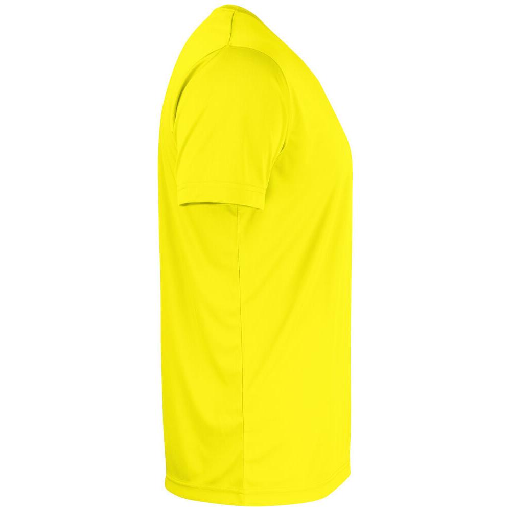 Basic Active Tee Mens - Vis. Yellow - Image 4