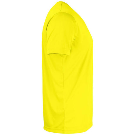 Basic Active Tee Mens - Vis. Yellow - Image 4