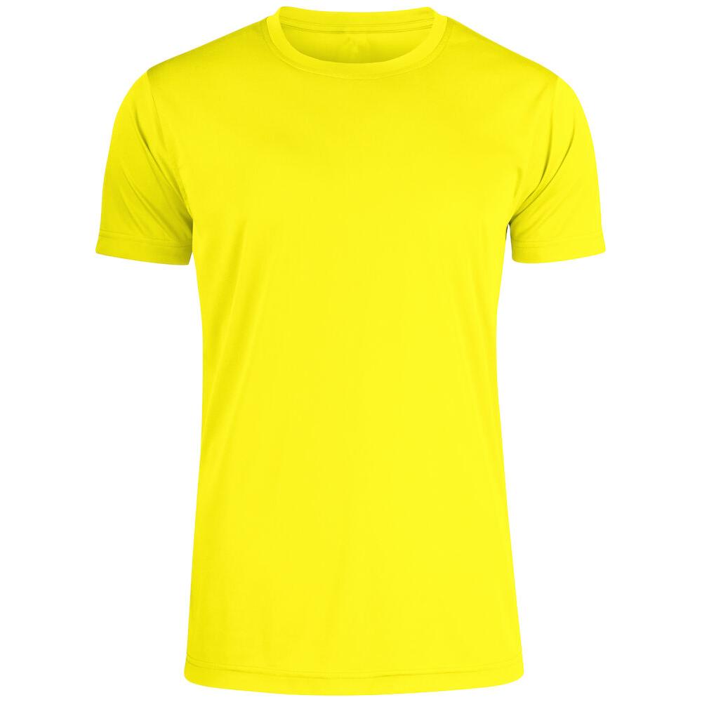 Basic Active Tee Mens - Vis. Yellow - Image 1