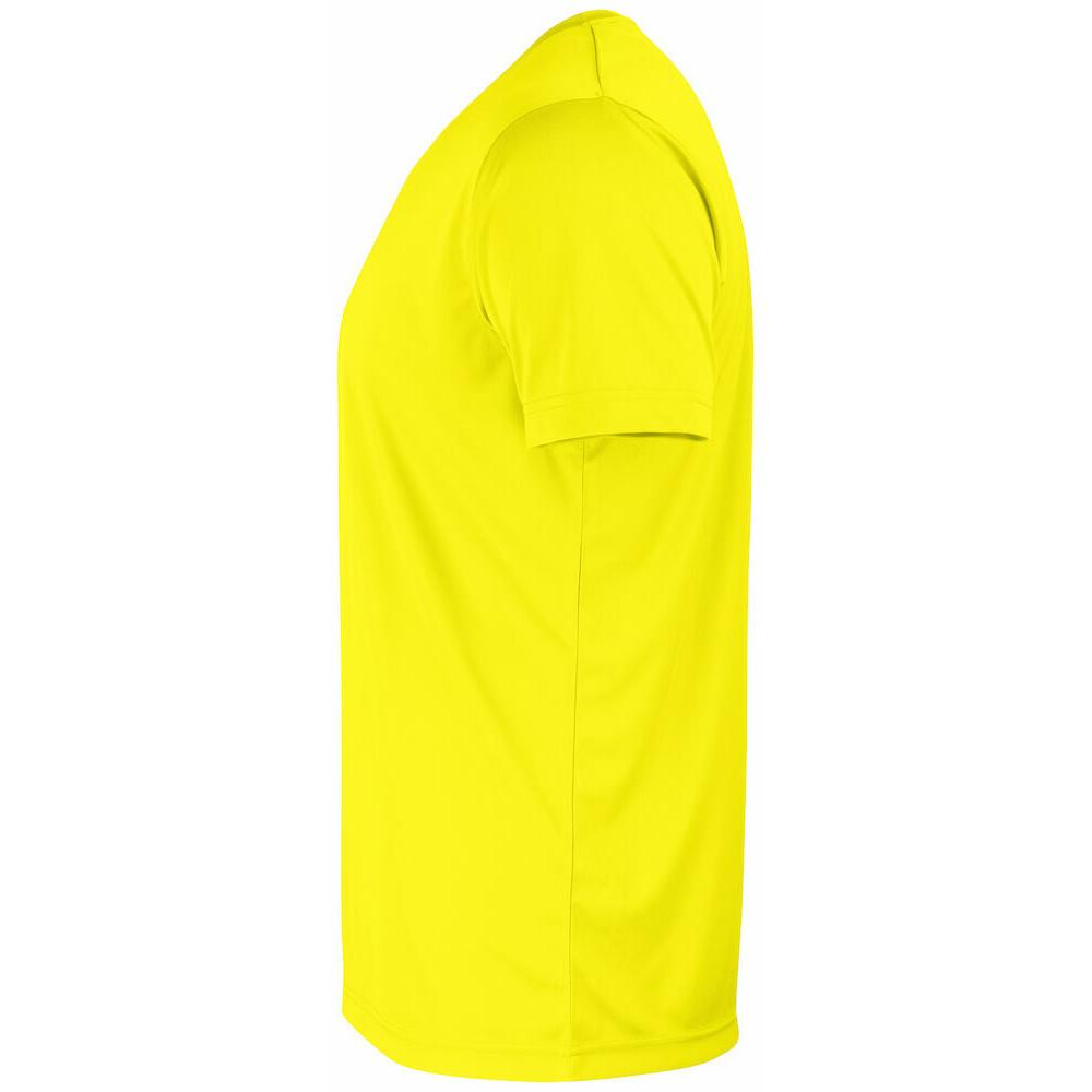 Basic Active Tee Mens - Vis. Yellow - Image 3