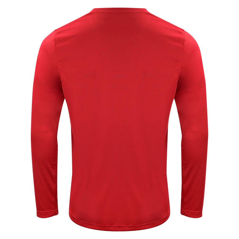 Basic Active Longsleeve - Red - Image 2