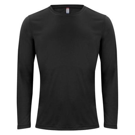 Basic Active Longsleeve - Black - Image 1