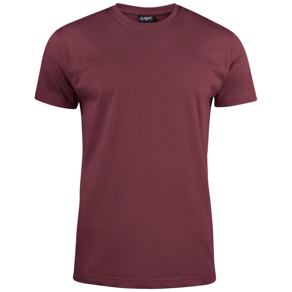 T-Shirt round neck - Aubergine - Image 1