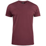 T-Shirt round neck - Aubergine - Image 1
