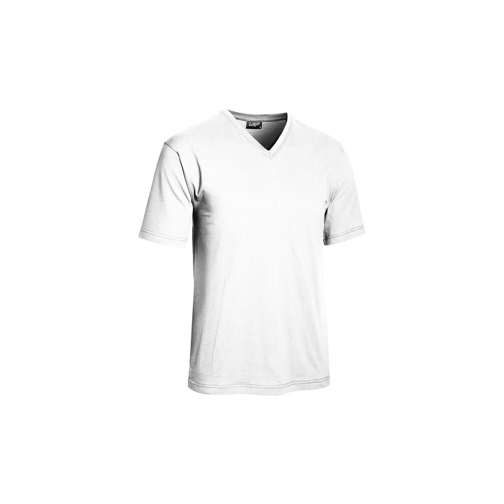T-Shirt V-neck - White - Image 1