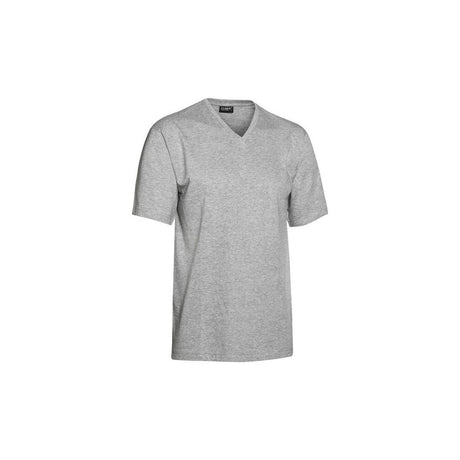T-Shirt V-neck - Grey Melange - Image 1