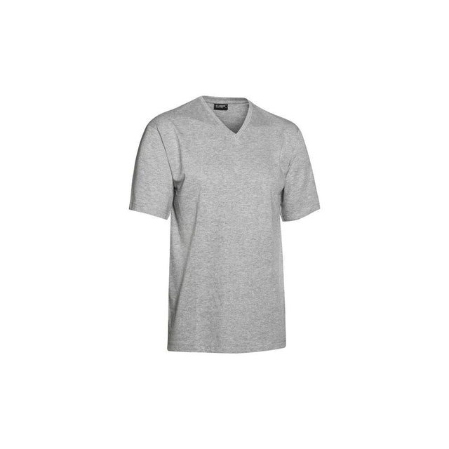 T-Shirt V-neck - Grey Melange - Image 1