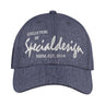 Davis melange Cap - Blue melange - Image 1