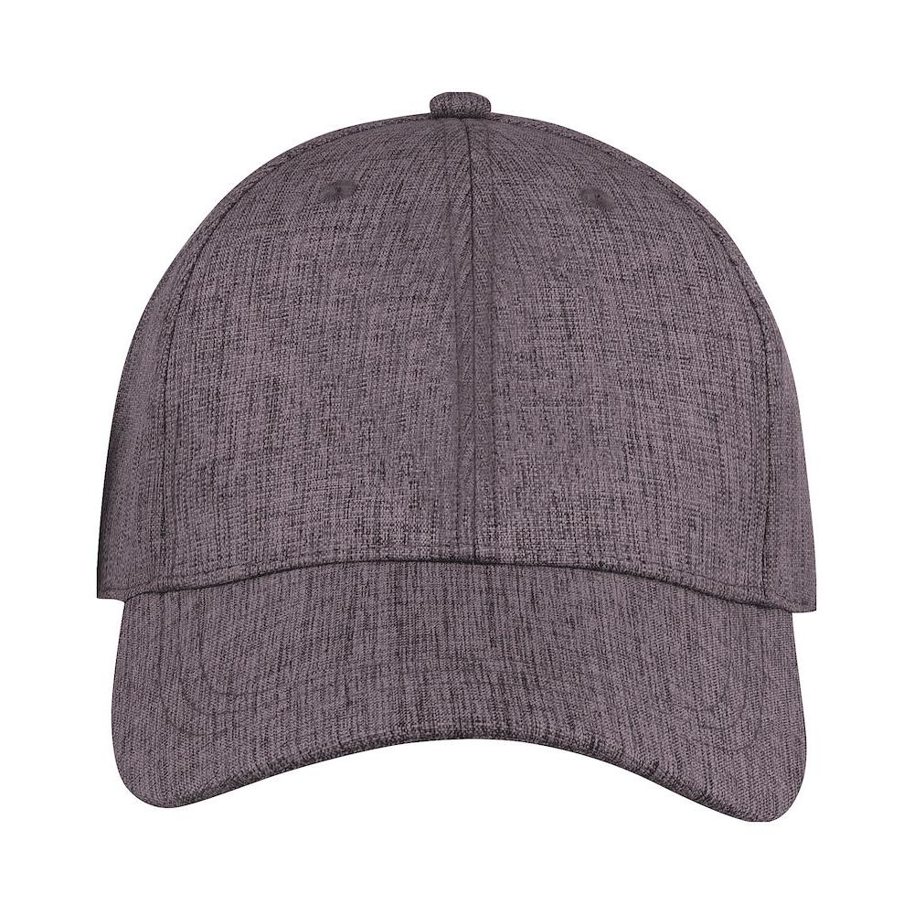 Davis melange Cap - Dark grey melange - Image 1