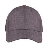 Davis melange Cap - Dark grey melange - Image 1