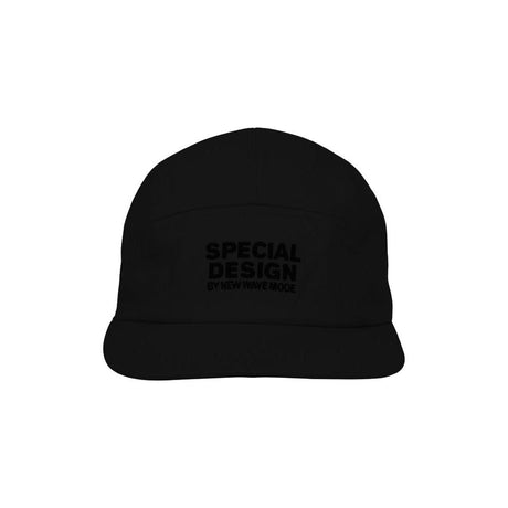 Five panel cap - Black - Image 1