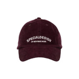 Thin cord Cap - Wine Red - Image 1