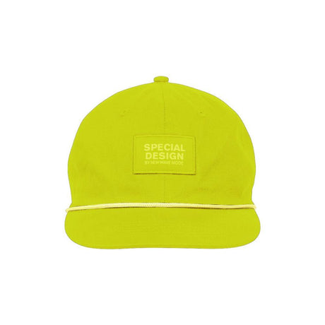 Flat dad cap - Highvis. yellow - Image 1