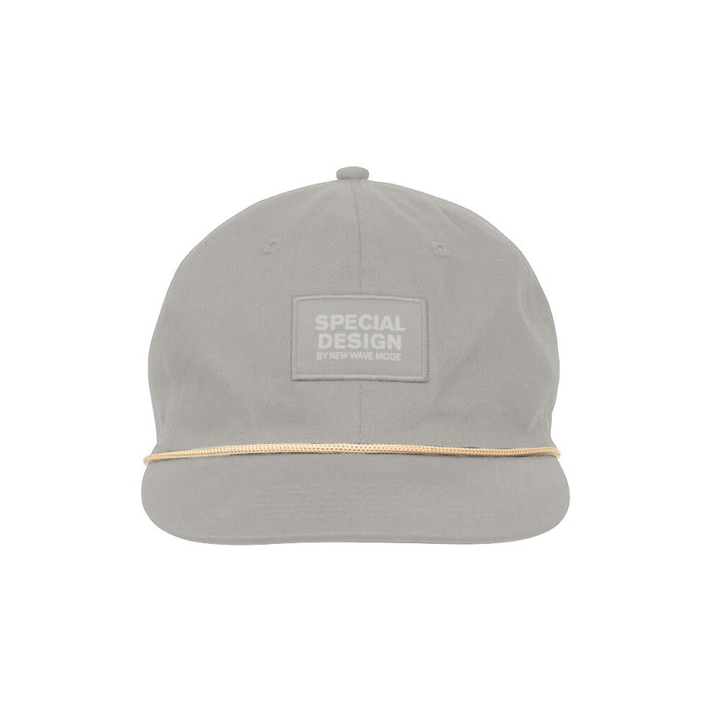 Flat dad cap - Light grey - Image 1
