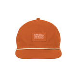 Flat dad cap - Orange - Image 1