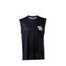 Sub. printed sleeveless tee - Black - Image 1