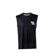 Sub. printed sleeveless tee - Black - Image 1