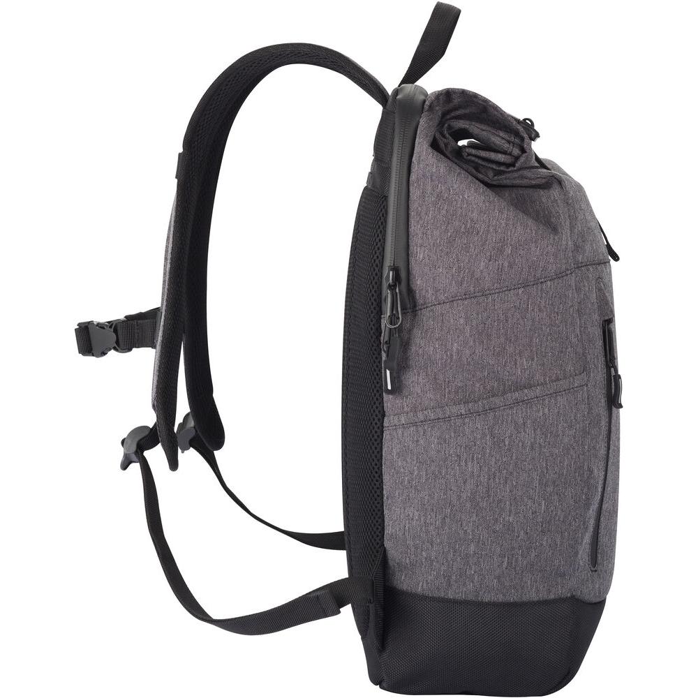 Roll-Up Backpack - Anthracite Melange - Image 4