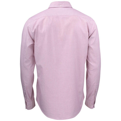 Belfair Oxford Shirt Men - Burgundy/White - Image 2