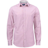 Belfair Oxford Shirt Men - Burgundy/White - Image 1