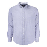 Belfair Oxford Shirt Men - French Blue/White Stripee - Image 1
