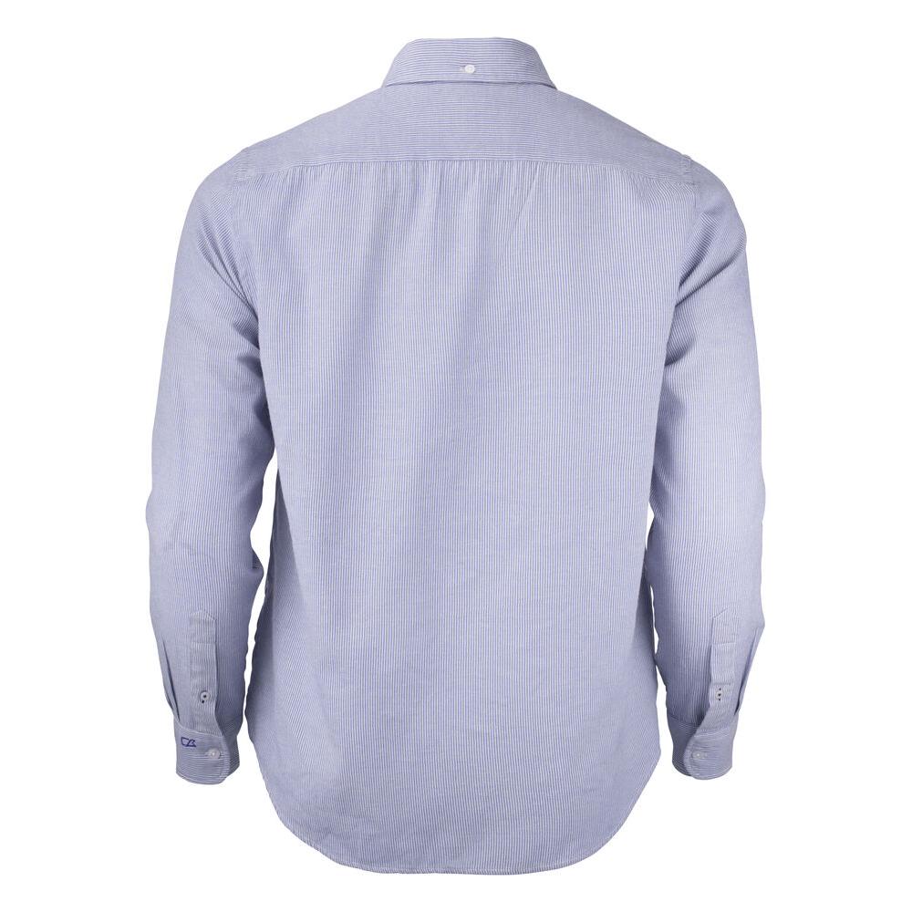 Belfair Oxford Shirt Men - French Blue/White Stripee - Image 2