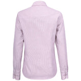 Belfair Oxford Shirt Women - Burgundy/White - Image 2