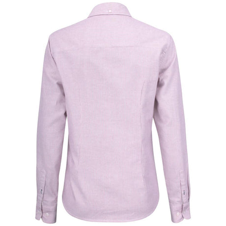 Belfair Oxford Shirt Women - Burgundy/White - Image 2