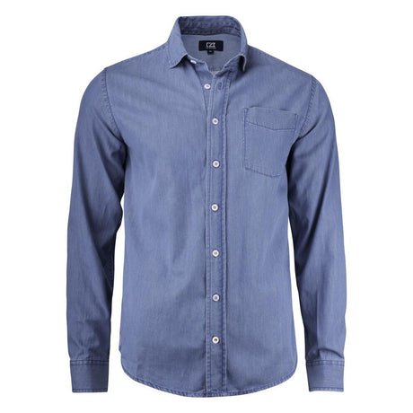 Ellensburg Denim Shirt Men - Denim Blue - Image 1