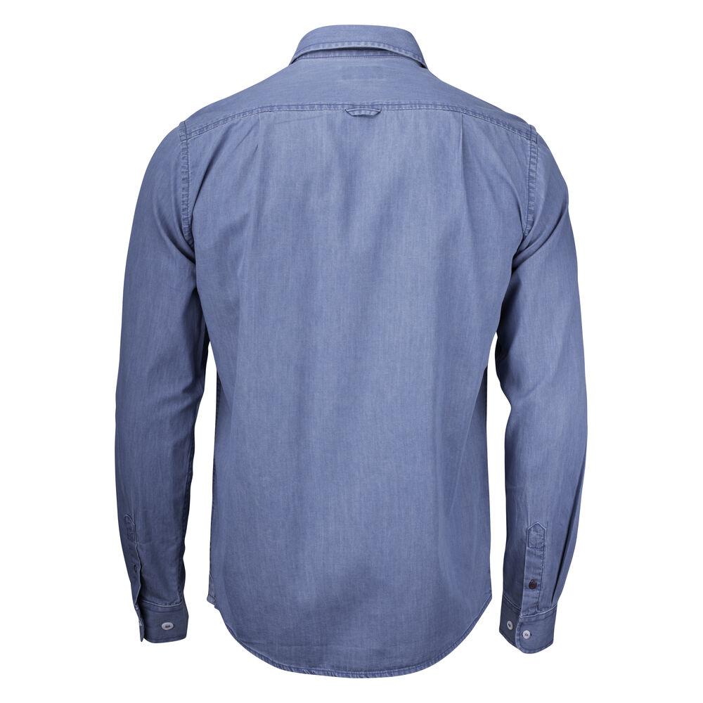 Ellensburg Denim Shirt Men - Denim Blue - Image 2