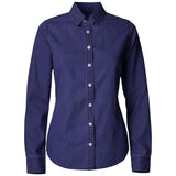 Ellensburg Denim Shirt Women - Dark Indigo - Image 1