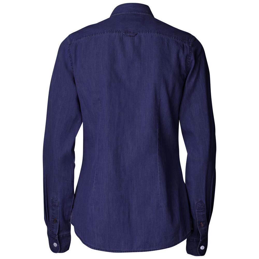 Ellensburg Denim Shirt Women - Dark Indigo - Image 2