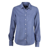 Ellensburg Denim Shirt Women - Denim blue - Image 1