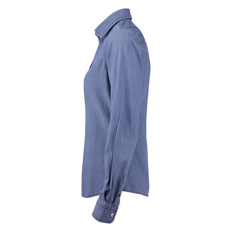 Ellensburg Denim Shirt Women - Denim Blue - Image 3