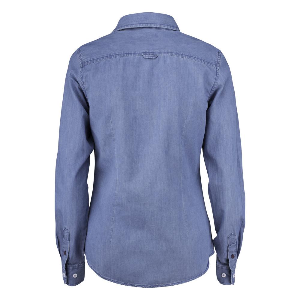Ellensburg Denim Shirt Women - Denim Blue - Image 2