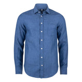 Summerland Linen Shirt Men - Dream Blue - Image 1