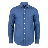 Summerland Linen Shirt Men - Dream Blue - Image 1
