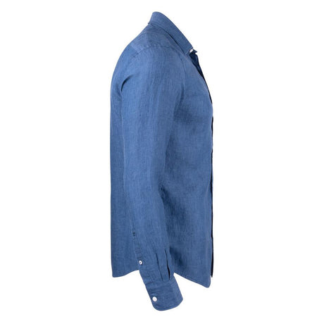 Summerland Linen Shirt Men - Dream Blue - Image 4