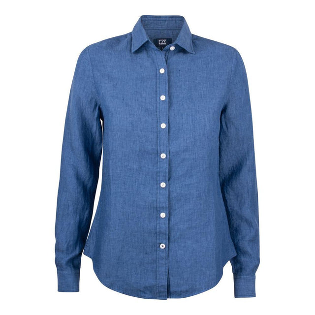 Summerland Linen Shirt Women - Dream Blue - Image 1