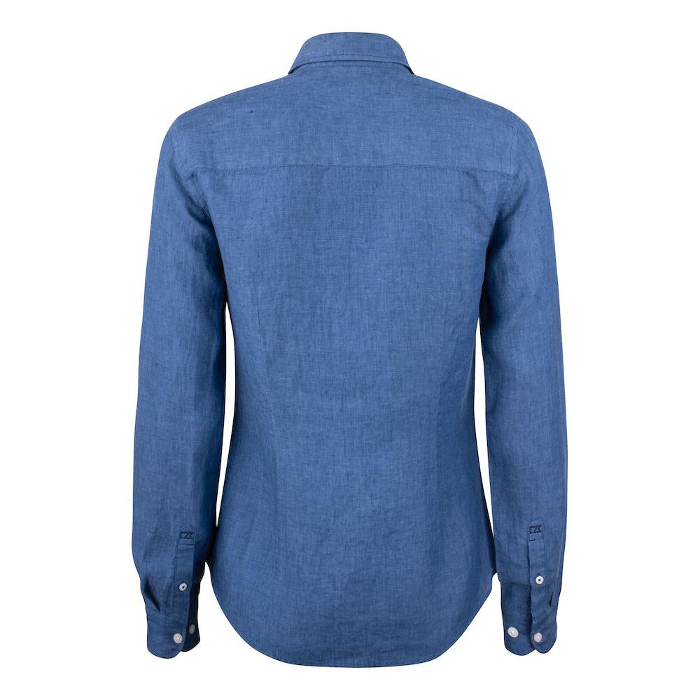 Summerland Linen Shirt Women - Dream Blue - Image 2