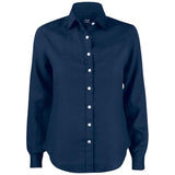 Summerland Linen Shirt Women - Dark Navy - Image 1