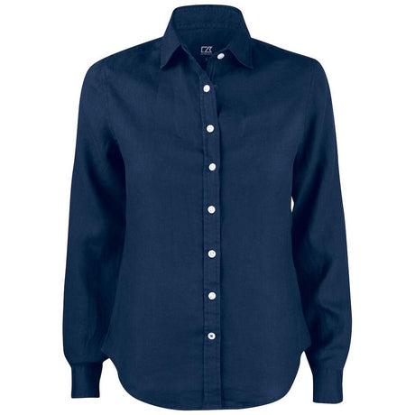 Summerland Linen Shirt Women - Dark Navy - Image 1