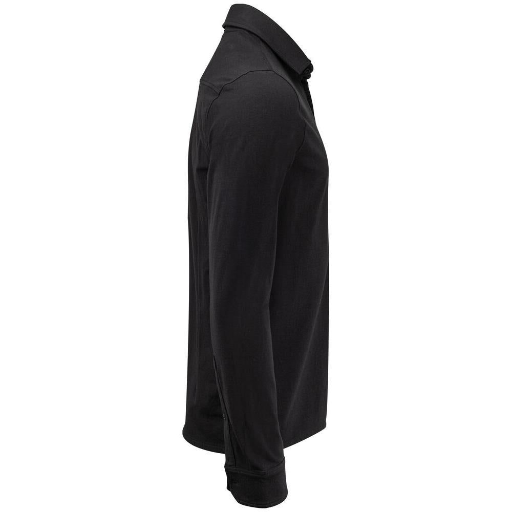 Hedley Stretch Shirt Men - Black - Image 4