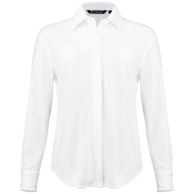 Hedley Stretch Shirt Women - White - Image 1
