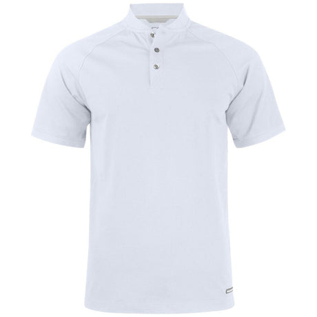 Advantage Stand-Up Collar Polo - White - Image 1