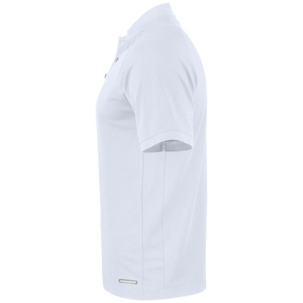 Advantage Stand-Up Collar Polo - White - Image 3