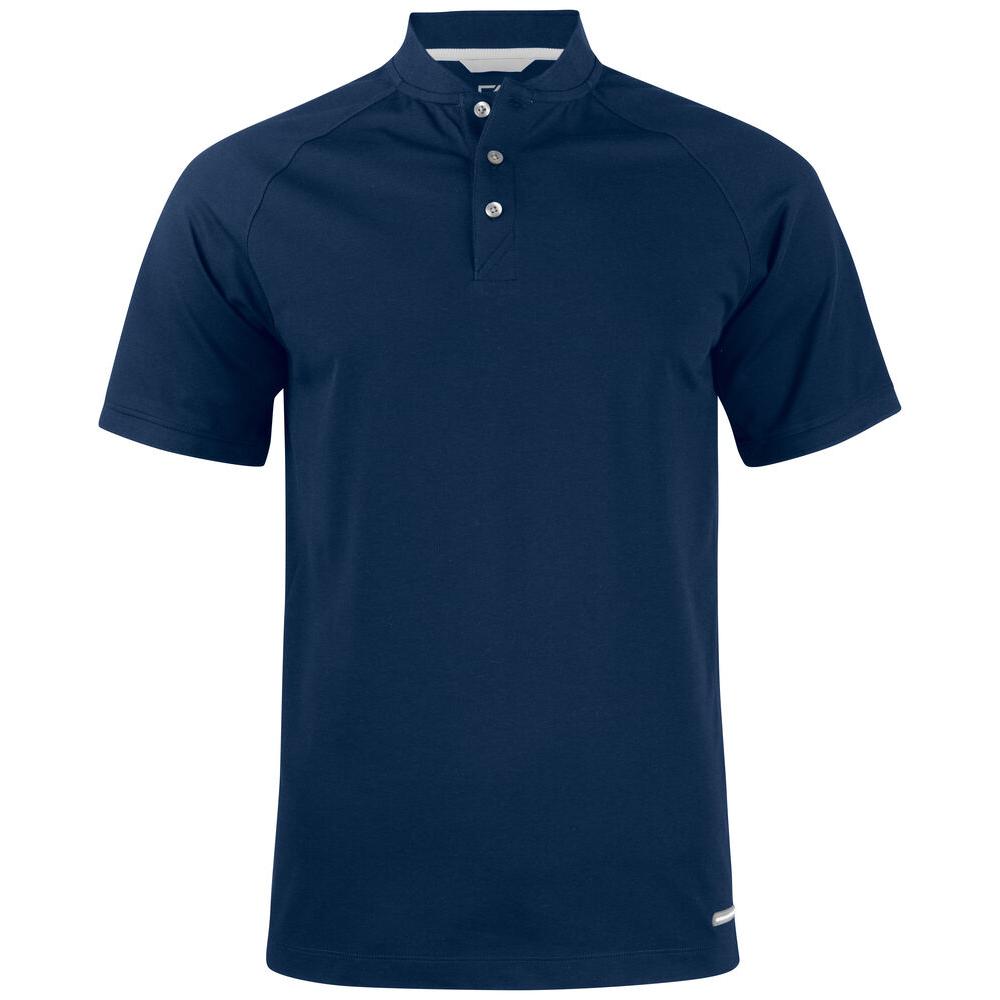 Advantage Stand-Up Collar Polo - Dark Navy - Image 1