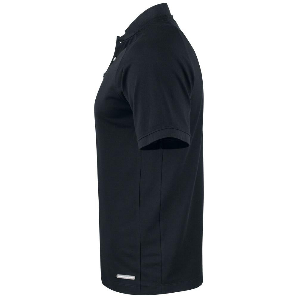 Advantage Stand-Up Collar Polo - Black - Image 3