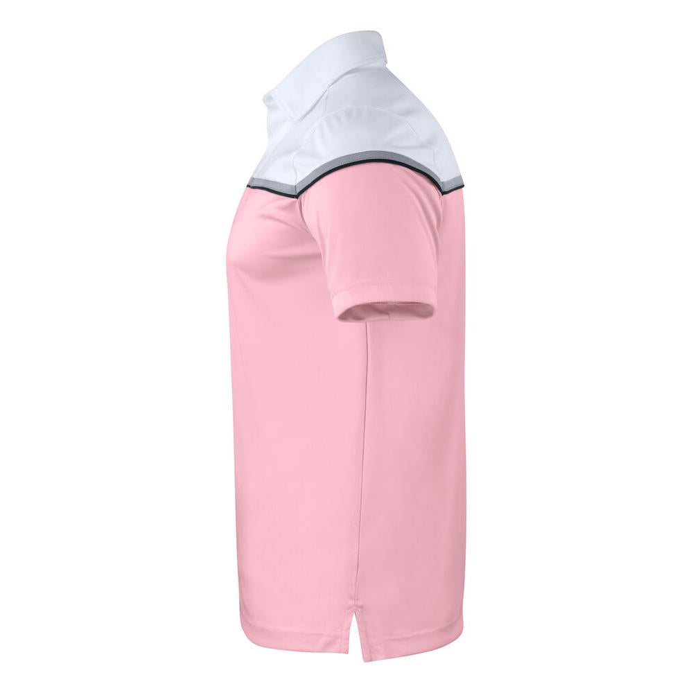Seabeck Polo Men - Pink/White - Image 3