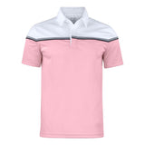 Seabeck Polo Men - Pink/White - Image 1